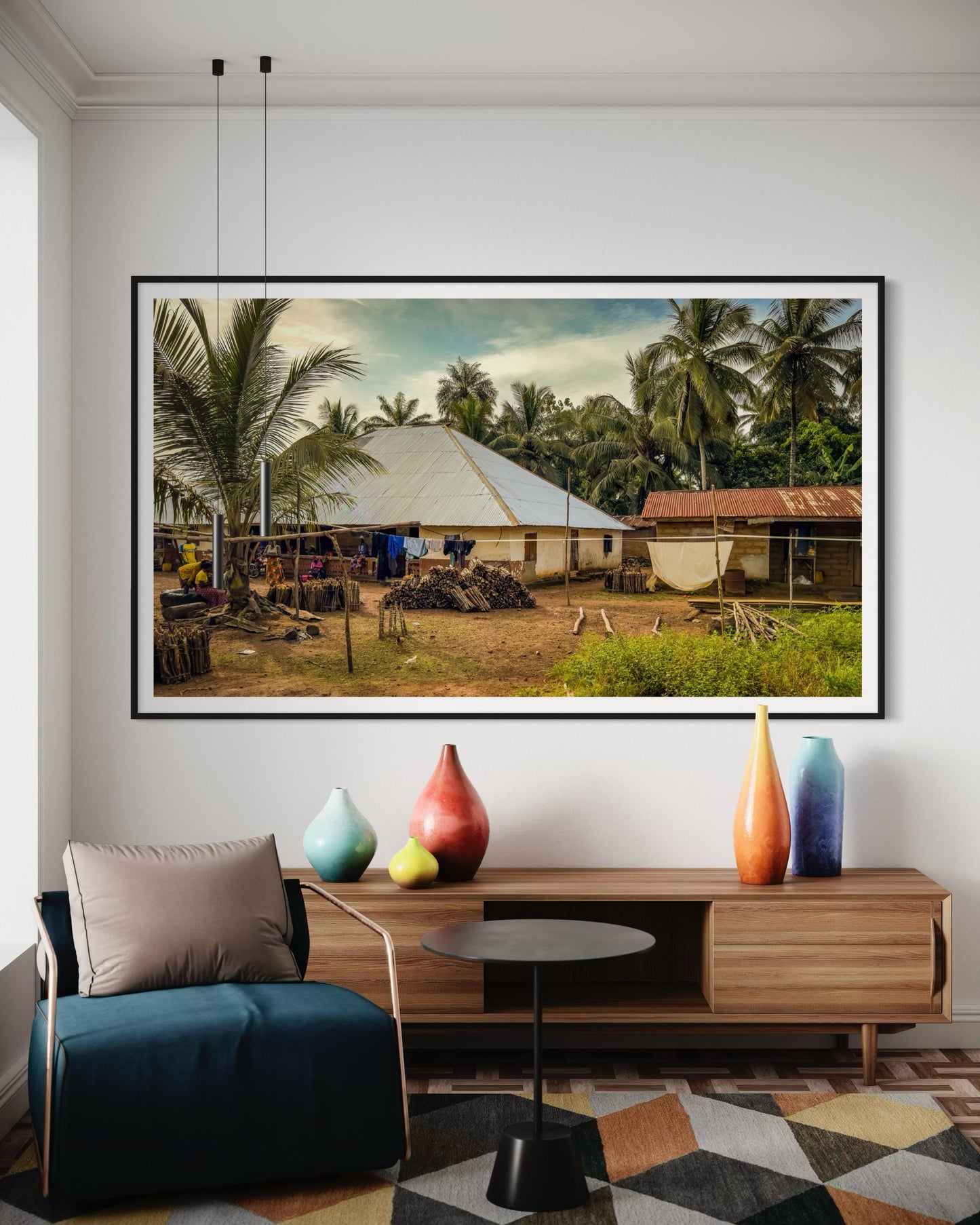 Fine Art Print - Africa Living Travel Photography Wall art - West Africa Sierra Leone Decor, Travel Print Gift, African Decor Poster