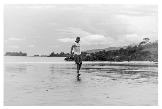 Beachside Football  (BW)