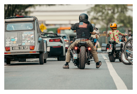 Patriotic Biker