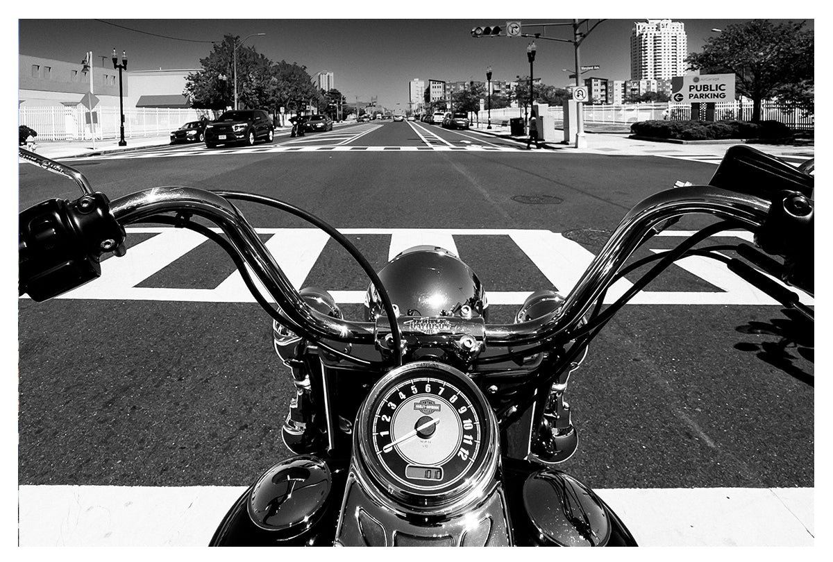 Throttle-hand view