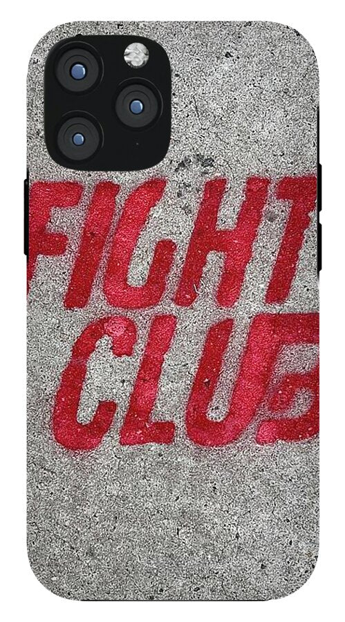 Fight Club Sidewalk Stencil - Phone Case