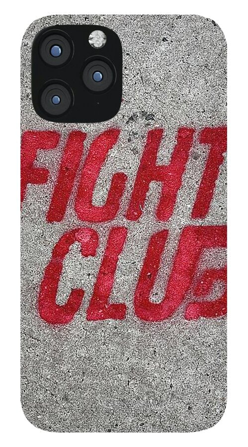 Fight Club Sidewalk Stencil - Phone Case