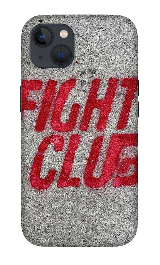 Fight Club Sidewalk Stencil - Phone Case