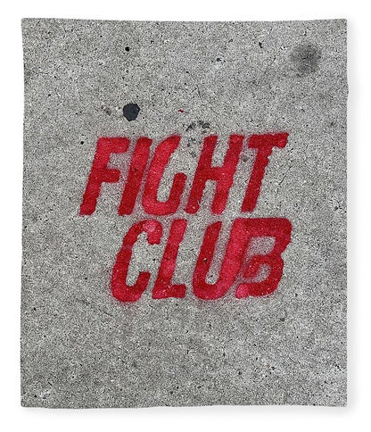 Fight Club Sidewalk Stencil - Blanket