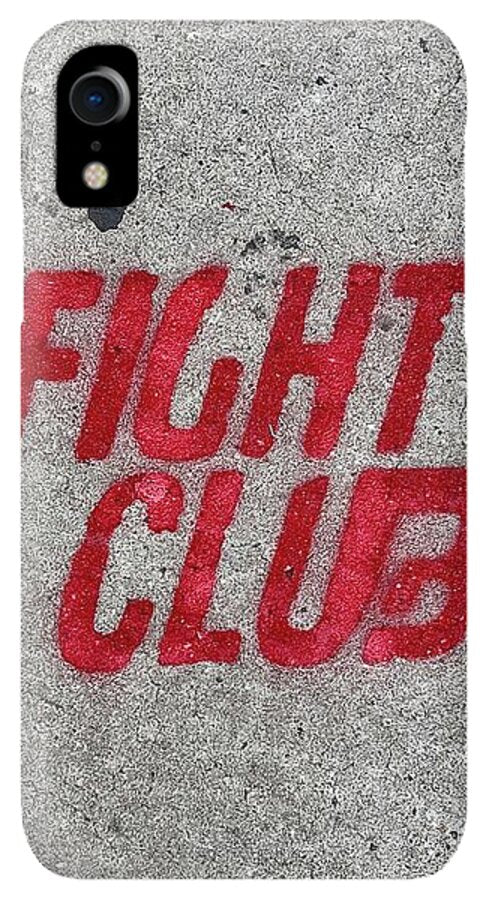 Fight Club Sidewalk Stencil - Phone Case