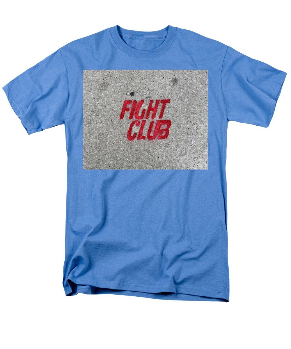 Fight Club Sidewalk Stencil - Men's T-Shirt  (Regular Fit)