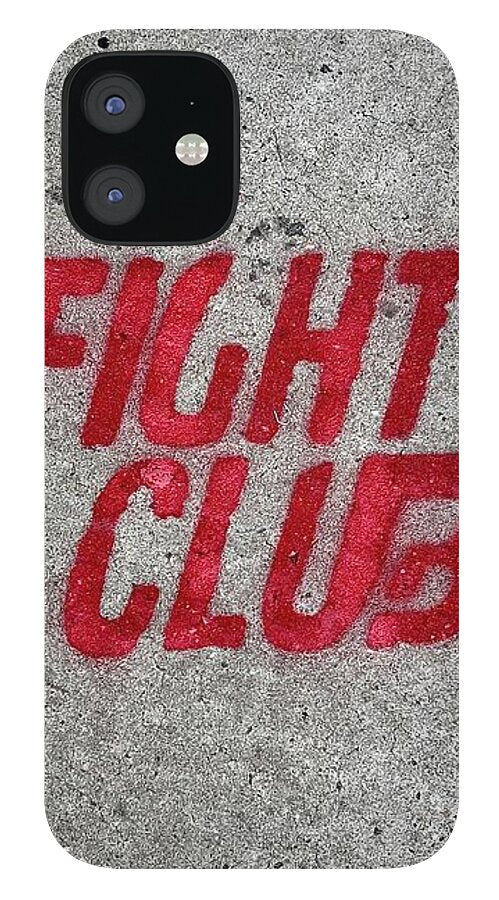 Fight Club Sidewalk Stencil - Phone Case