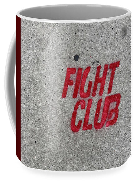 Fight Club Sidewalk Stencil - Mug