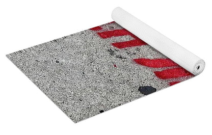 Fight Club Sidewalk Stencil - Yoga Mat