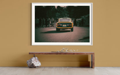 Fine Art Saab Sonett III Print: Classic Unique Automotive Decor Wall Art Accent Photo Poster