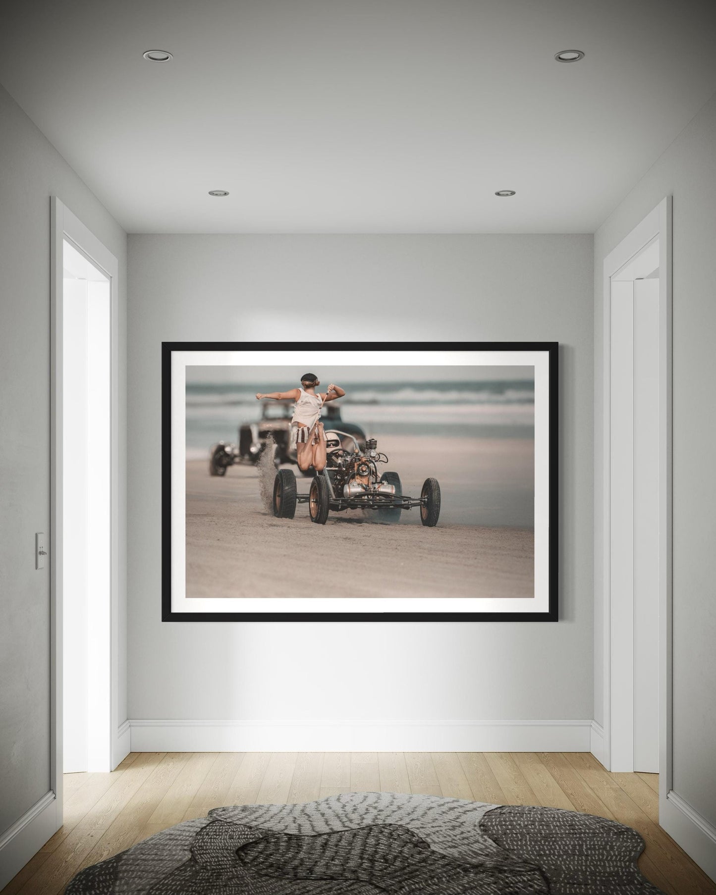 Hotrod Beach Drag Racing