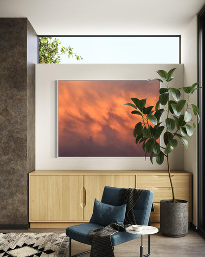 Fine Art Print - Sunset Clouds - Abstract Sky Wall Art - Modern Minimalist Abstract decor - Housewarming gift, calm decor for living room