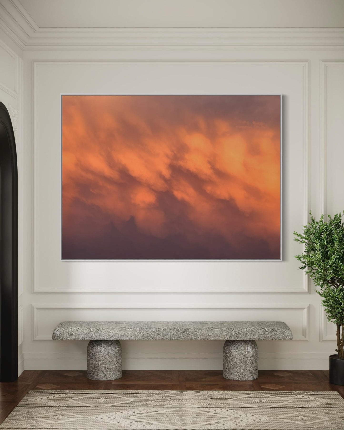 Fine Art Print - Sunset Clouds - Abstract Sky Wall Art - Modern Minimalist Abstract decor - Housewarming gift, calm decor for living room