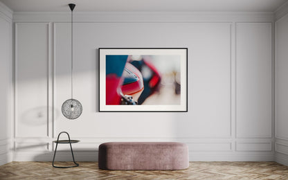 Fine Art Print - Ducati Panigale Abstract Wall Art  Artistic Italian Motorcycle Print, Modern Minimalist Art for office, garage, home decor