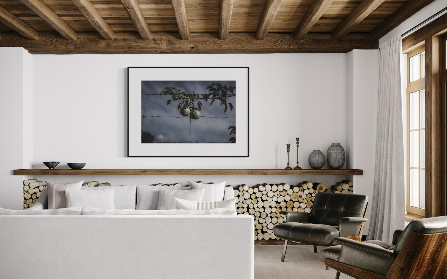 Fine Art Print - Pear Orchard Wall Art, Kitchen Wall Decor, Dining Room, Farmhouse, Poster, Housewarming Gift, Rustic, Home Decor