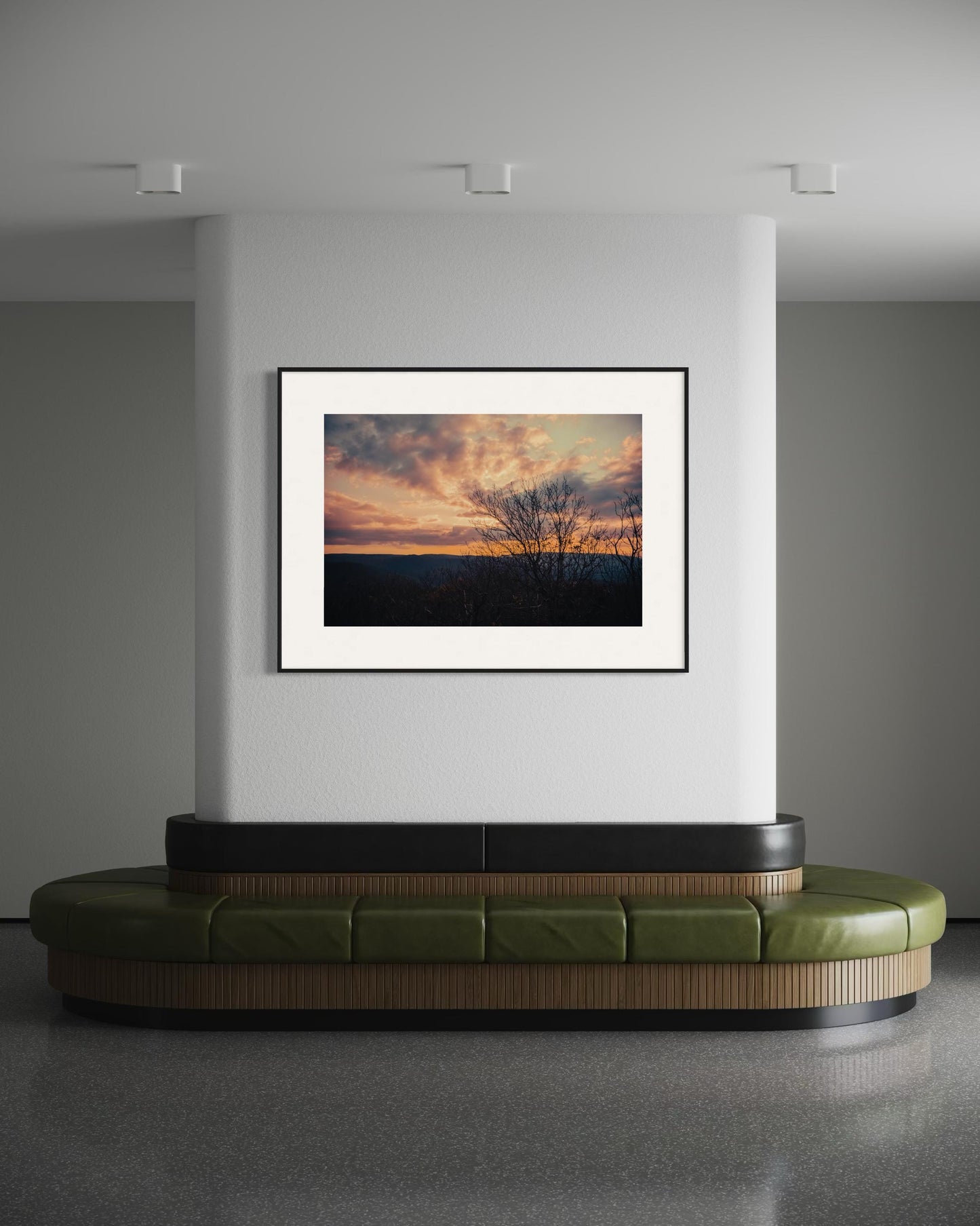 Fine Art Print - Sunset Twilight Over the Mountains Wall Art - Nature Landscape Photography, Decor Ideas, Art Deco, Housewarming Gift, Sky