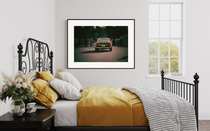 Fine Art Saab Sonett III Print: Classic Unique Automotive Decor Wall Art Accent Photo Poster