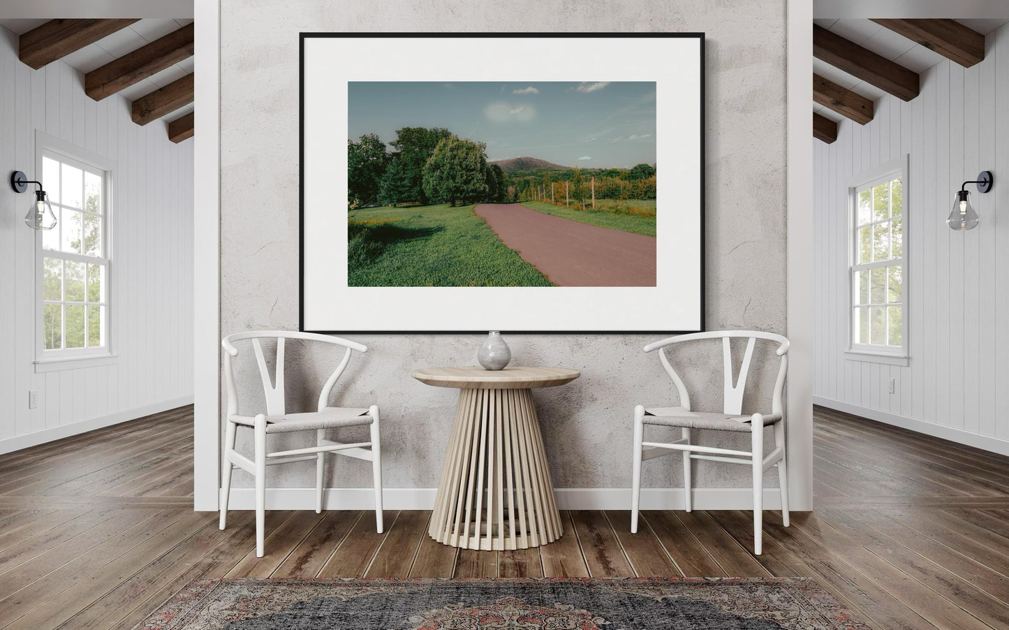 Fine Art print - Winery Road Landscape Wall Art, Landscape Nature Photo, Upstate New York Perfect for Farmhouse or Dining Room Decor, gift