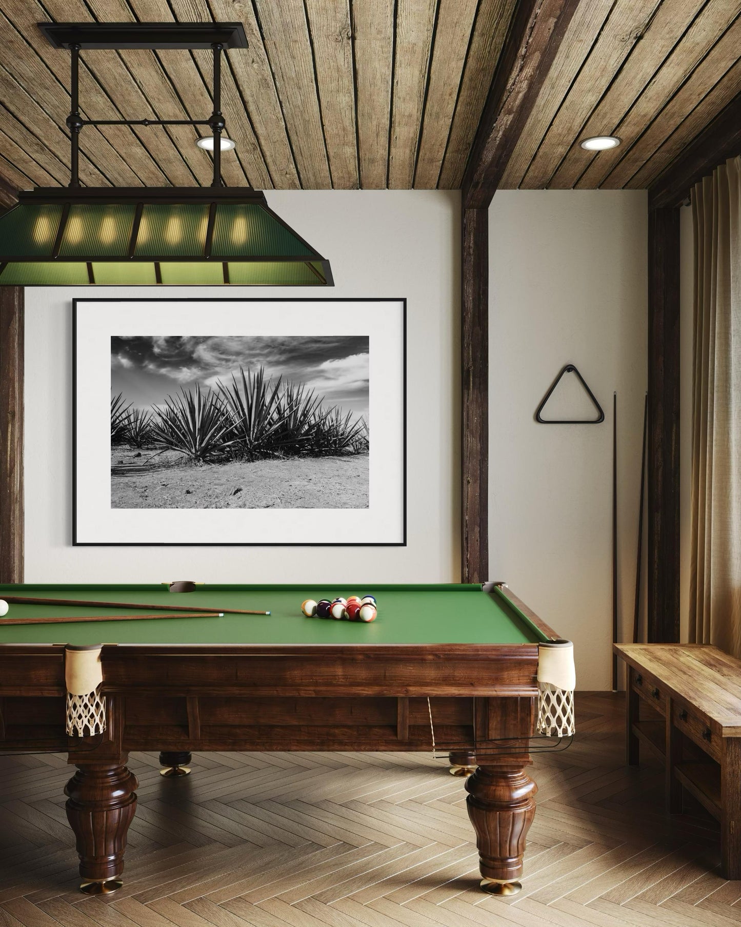 Monochrome Blue Agave