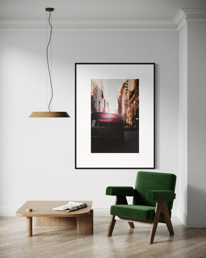 Maserati MC20 Supercar Wall Art for Home Decor - Car Framed Poster Printable Wall Art - Porsche Poster Gift ideas for sport cars enthusiasts