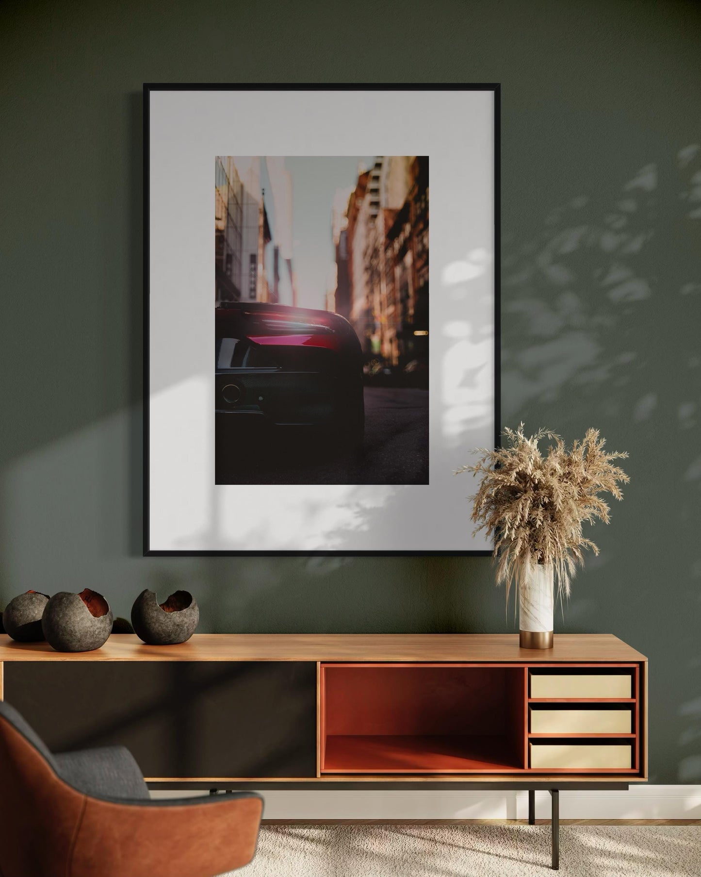 Maserati MC20 Supercar Wall Art for Home Decor - Car Framed Poster Printable Wall Art - Porsche Poster Gift ideas for sport cars enthusiasts