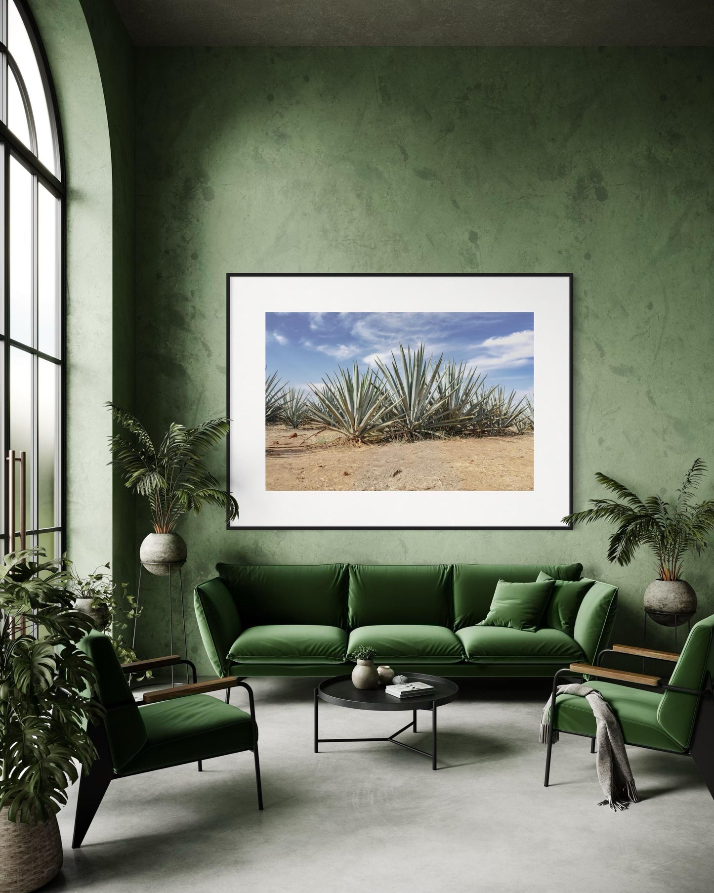 Blue Agave Crown