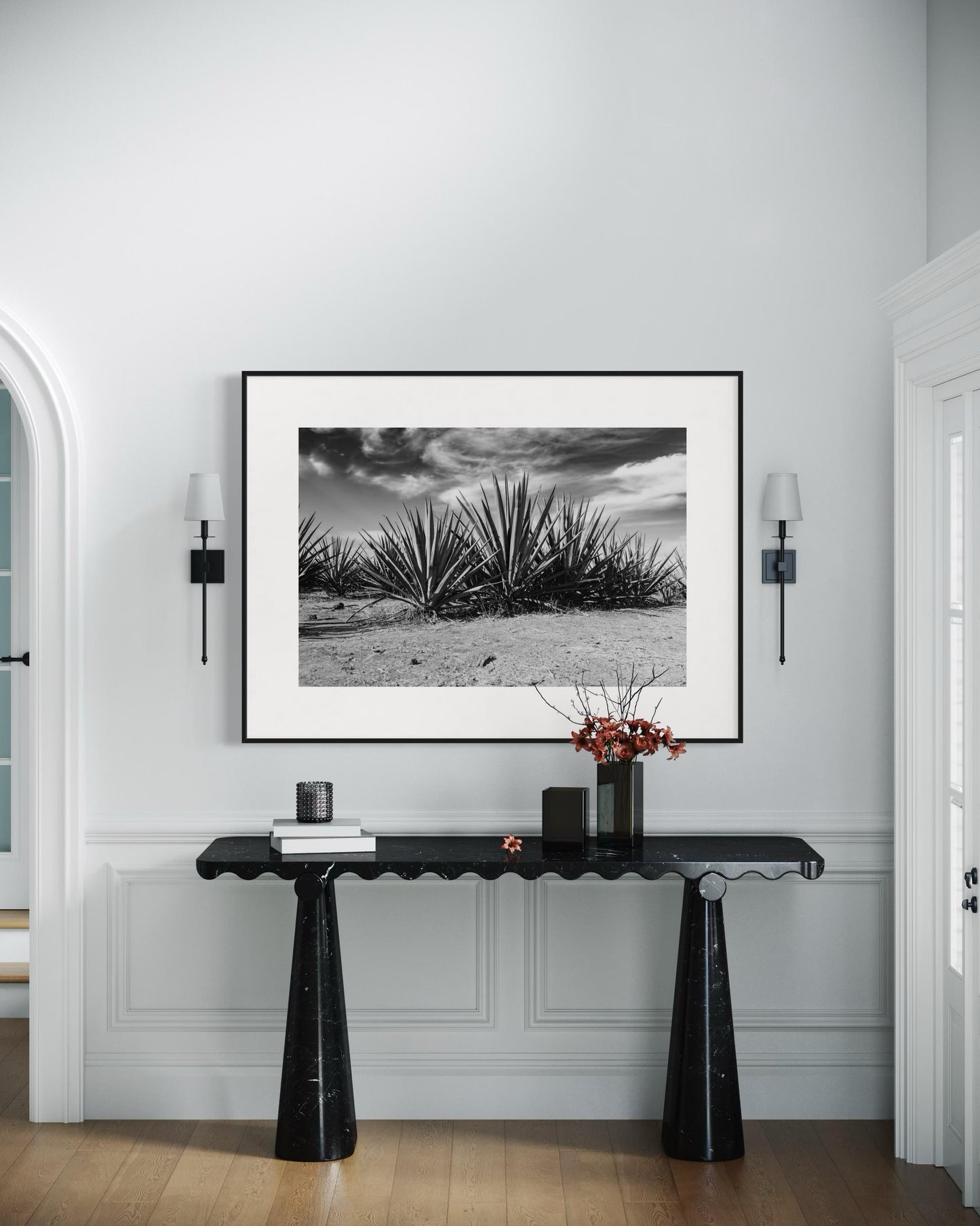 Monochrome Blue Agave