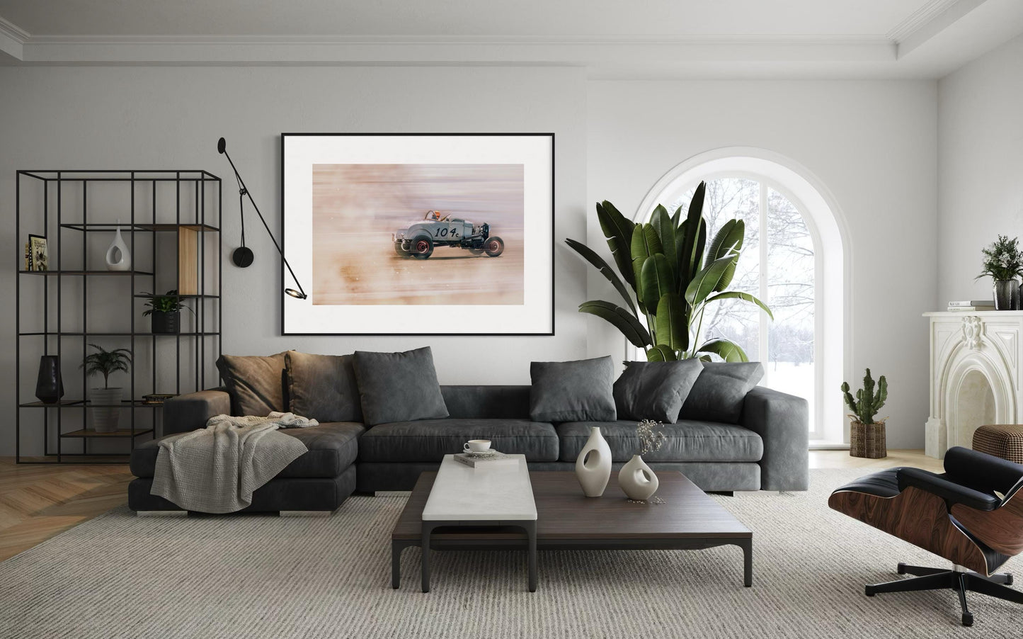 Vintage Hot Rod Beach Race Wall Art  TROG Speed Print  1930s Ford Racer Photo  Dust Storm Photography  Fine Art Car Print