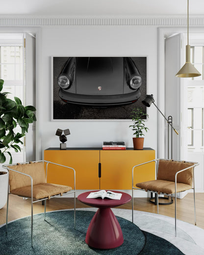 Fine Art print, Black Porsche 911 Wall Art, Sports Car Decor, Porsche Collector Gift, Carrera, Garage Decor, 1/4 Bundle Discount