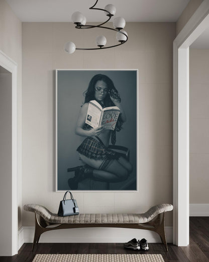 Fine Art Print - Why Men Love Trouble  | Bold Boudoir Wall Art | Funny Sexy Art | Empowered Women Decor  | Gil Stunner Photography