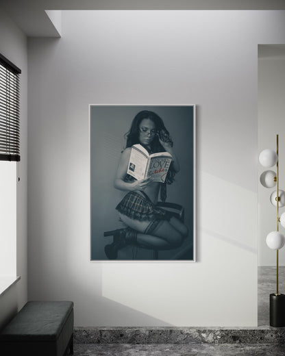 Fine Art Print - Why Men Love Trouble  | Bold Boudoir Wall Art | Funny Sexy Art | Empowered Women Decor  | Gil Stunner Photography