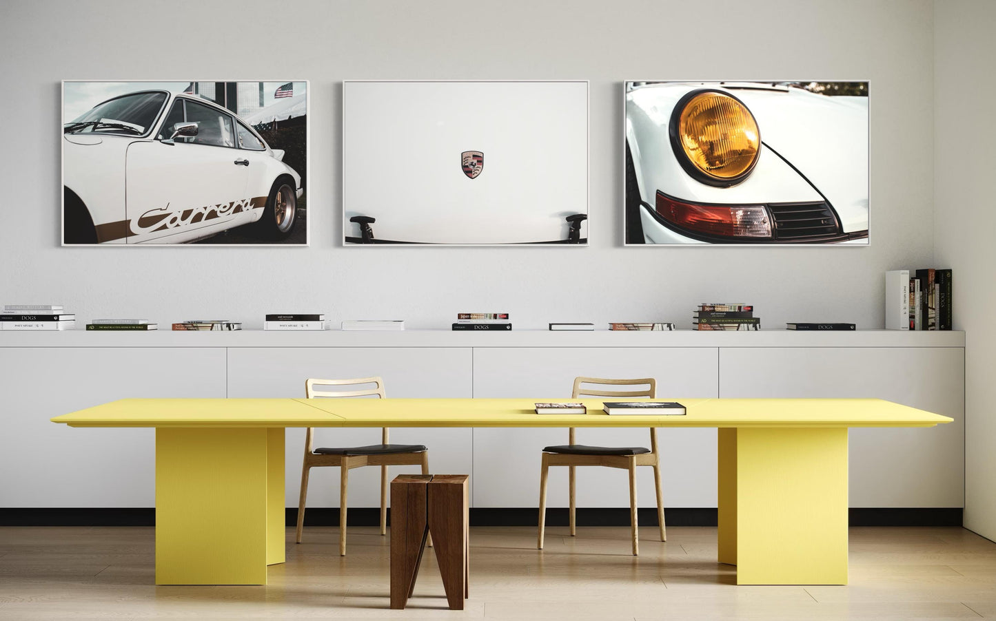 Fine Art Print - Porsche Carrera 911 Hood Logo wall art - Large Prints - Wall Decor, home decor, gift for him, gift for her, garage decor
