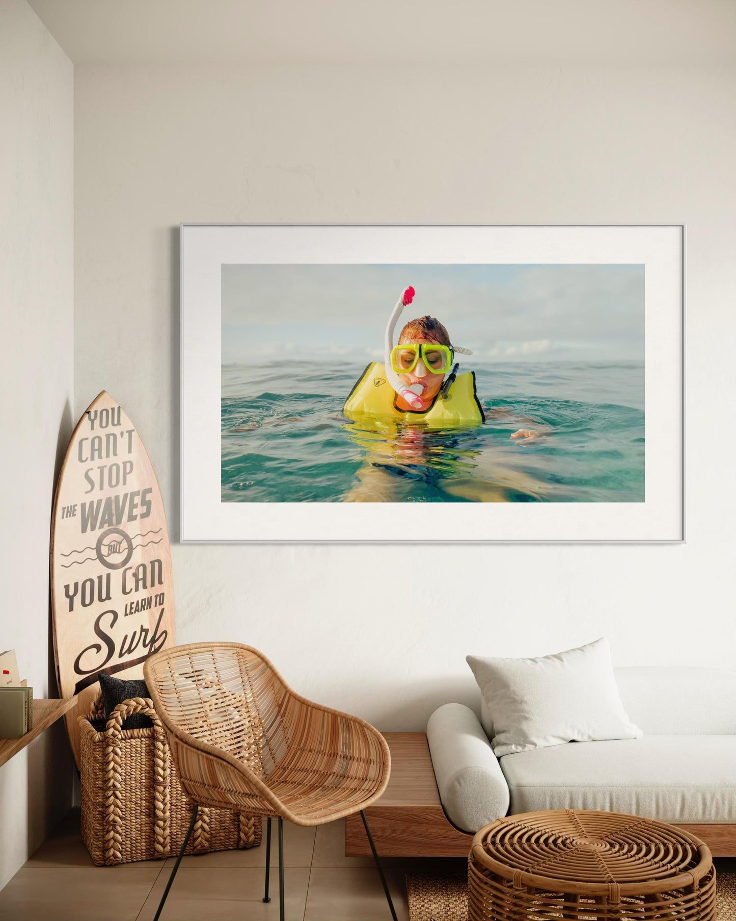 Lone Snorkeler