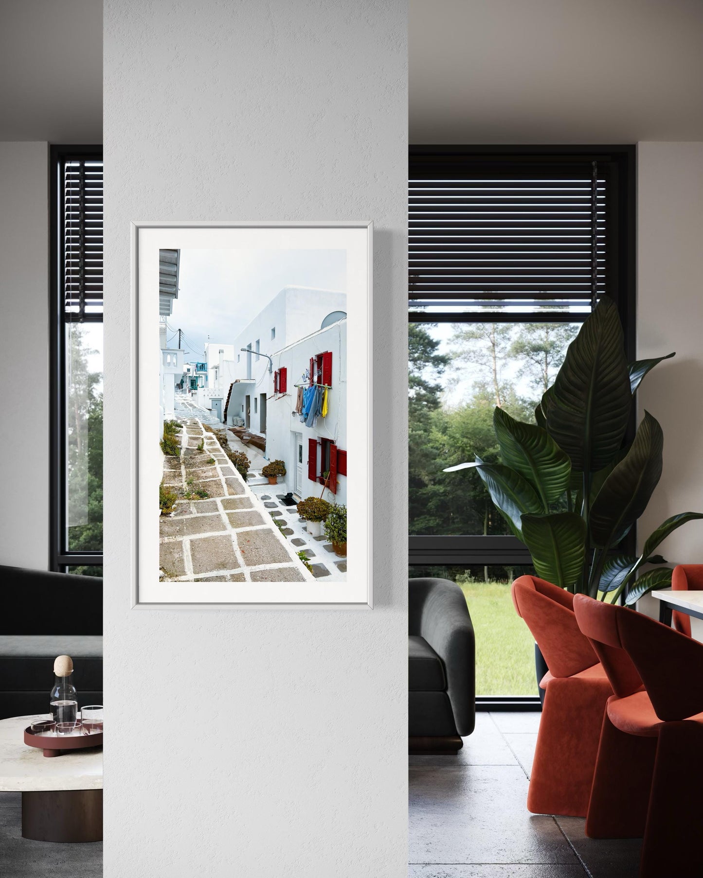 Fine Art Print - Mykonos, Greece Wall Art, Mykonos Poster, Travel Print, Wedding Gift, Birthday Present, Santorini Island Decor