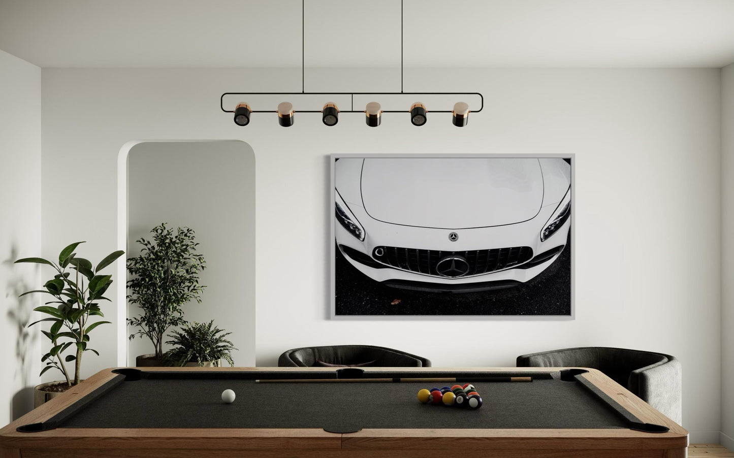 Mercedes AMG GT Wall Art Print  Sports Car Poster | Luxury Car Decor | Car Lovers Gift | Supercar Wall Art | Garage Decor Print