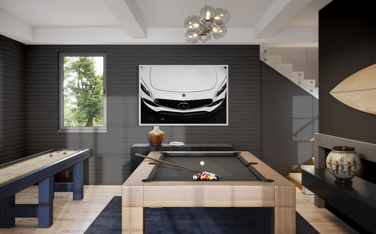 Mercedes AMG GT Wall Art Print  Sports Car Poster | Luxury Car Decor | Car Lovers Gift | Supercar Wall Art | Garage Decor Print