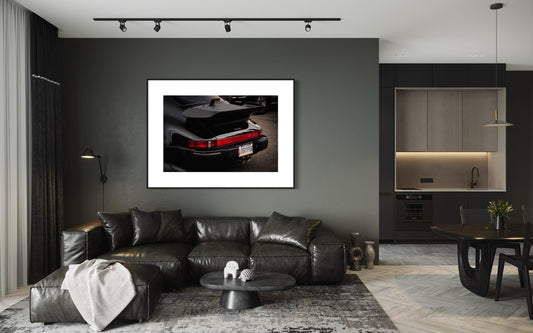 Porsche 930 Turbo Photography Print - Vintage 911 New York Poster - Cinematic Automotive Wall Art by Gil Stunner - DIRTY930 Icon Decor