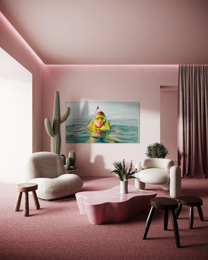 Lone Snorkeler