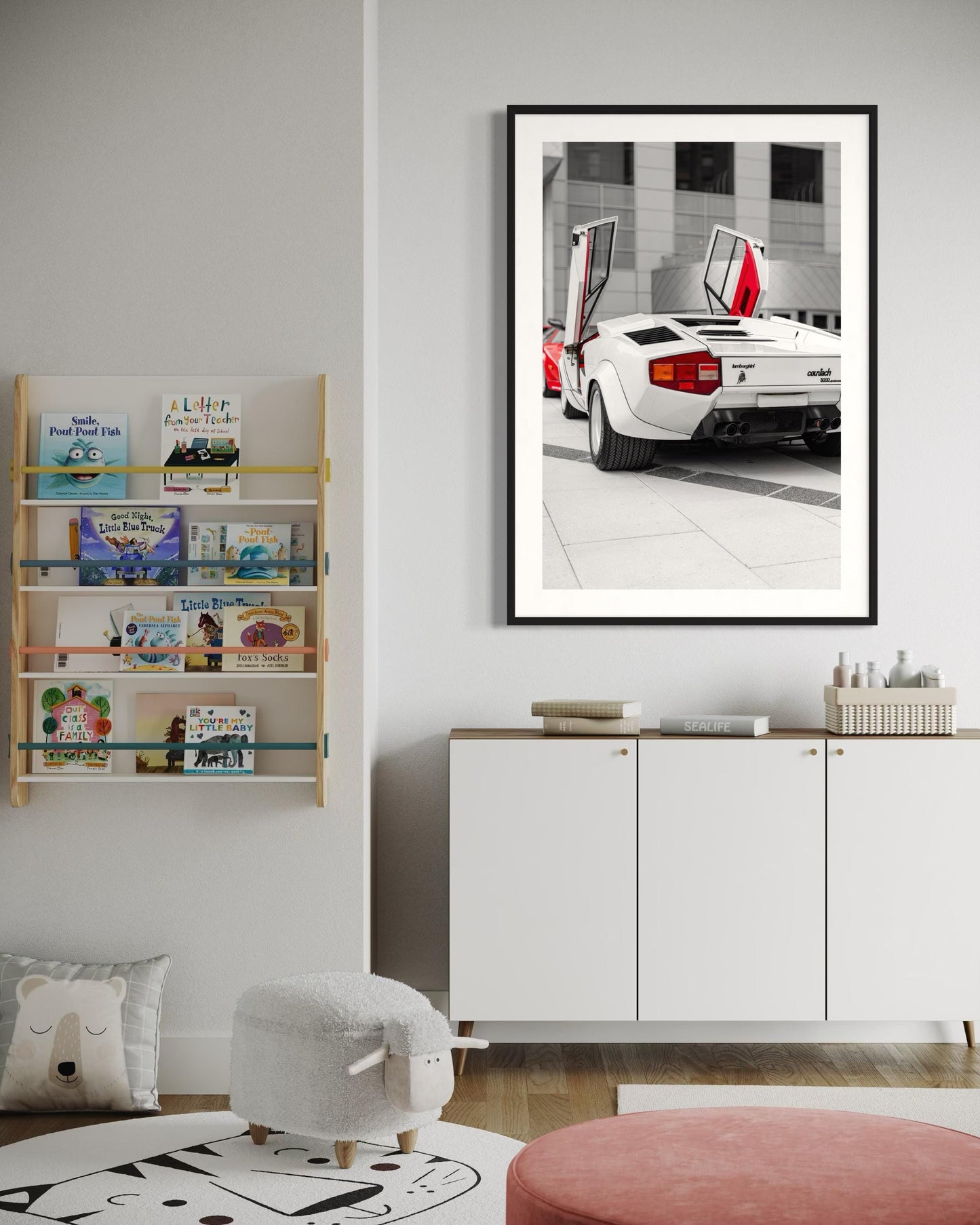 Fine Art Print- Lamborghini Countach Scissor Door Photography Print, Gift for him, Wall Art, Gil Stunner, Office Decor, Man Cave, Poster