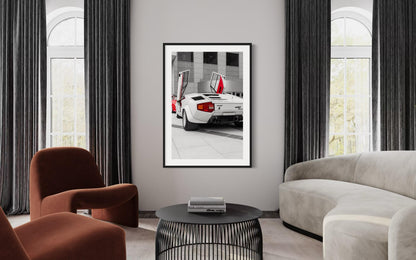 Fine Art Print- Lamborghini Countach Scissor Door Photography Print, Gift for him, Wall Art, Gil Stunner, Office Decor, Man Cave, Poster