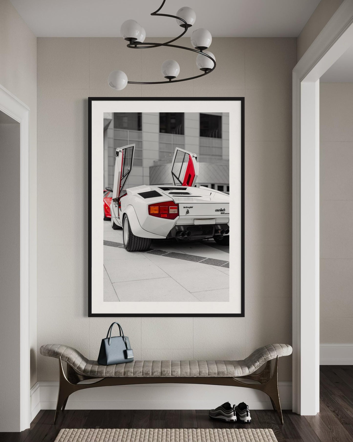 Fine Art Print- Lamborghini Countach Scissor Door Photography Print, Gift for him, Wall Art, Gil Stunner, Office Decor, Man Cave, Poster
