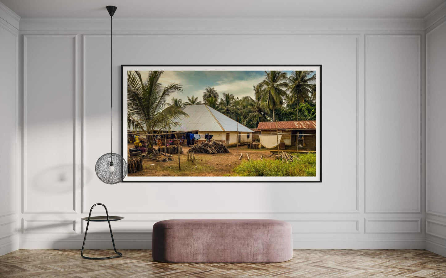 Fine Art Print - Africa Living Travel Photography Wall art - West Africa Sierra Leone Decor, Travel Print Gift, African Decor Poster