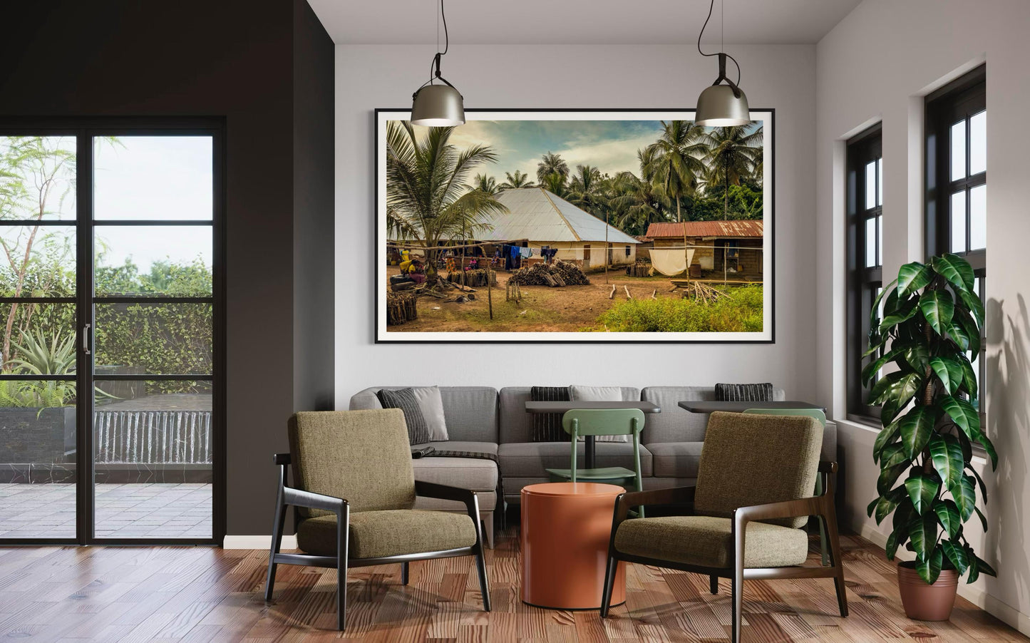 Fine Art Print - Africa Living Travel Photography Wall art - West Africa Sierra Leone Decor, Travel Print Gift, African Decor Poster