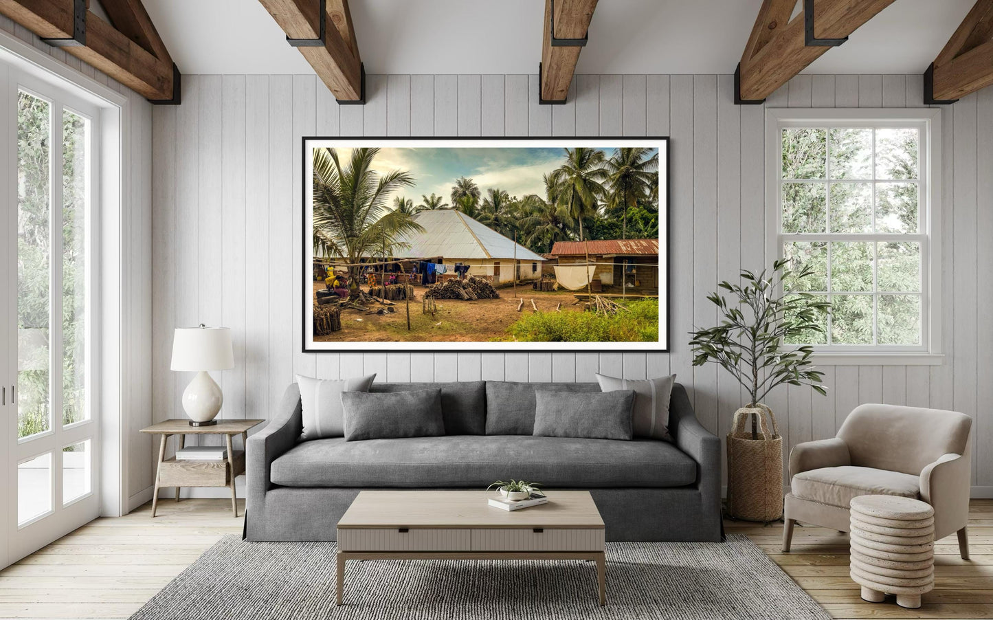 Fine Art Print - Africa Living Travel Photography Wall art - West Africa Sierra Leone Decor, Travel Print Gift, African Decor Poster