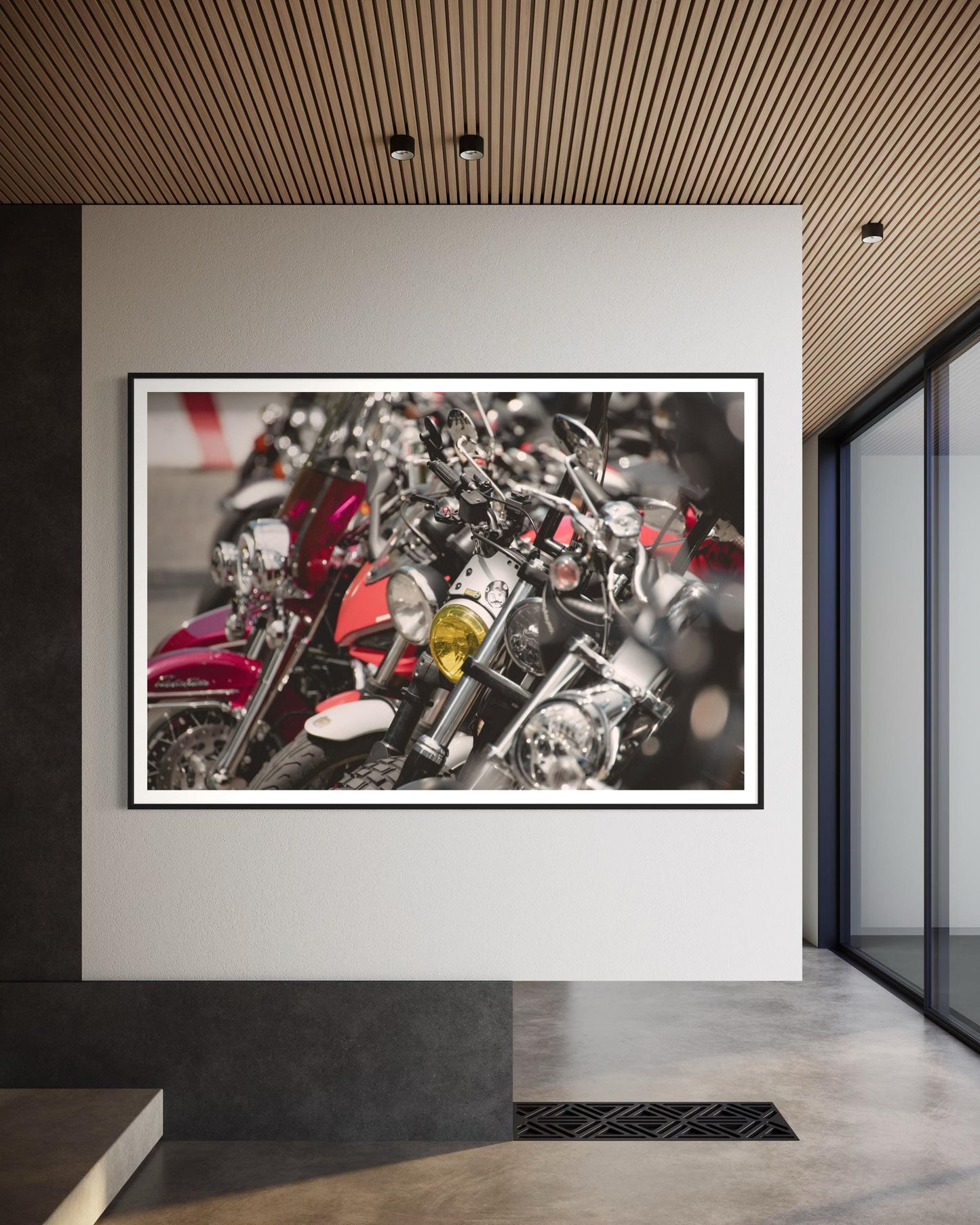 Fine Art Print - Motorcycle Ducati, Harley Davidson, Triumph Cafe Racer Motorcycle Wall Art, Distinguished Gentlemen Decor, Motorcycle Gift