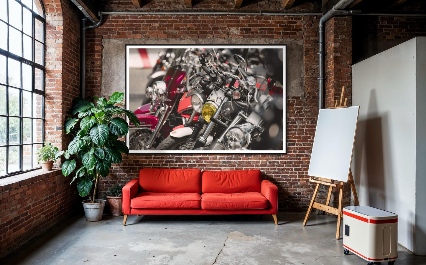 Fine Art Print - Motorcycle Ducati, Harley Davidson, Triumph Cafe Racer Motorcycle Wall Art, Distinguished Gentlemen Decor, Motorcycle Gift