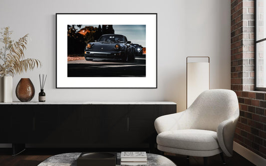 Fine Art Print - Porsche 911 Carrera Wall Art, Garage Wall Art, Sports Car Decor, Porsche print, Vintage Porsche, Porsche Gift, Office Gift