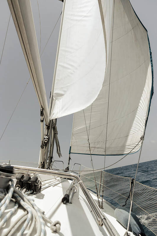 Sailing Adventure on Open Waters - Art Print